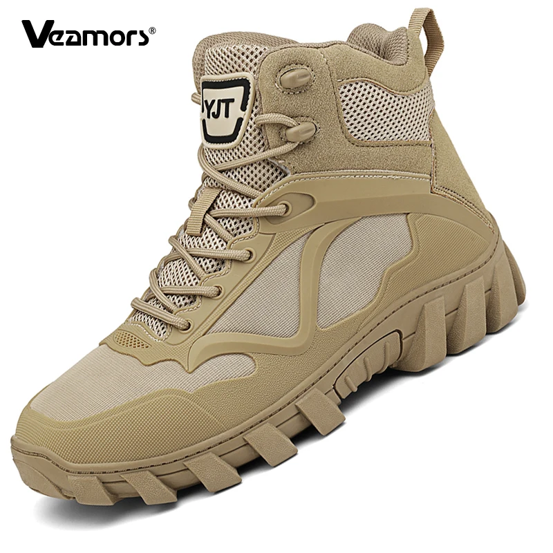 Модные высокие походные туфли, мужские противоскользящие уличные кроссовки для скалолазания, износостойкая треккинговая обувь, дышащие тактические ботинки
Модные высокие походные туфли, мужские противоскользящие уличные кроссовки для скалолазания, износостойкая треккинговая обувь, дышащие тактические ботинки