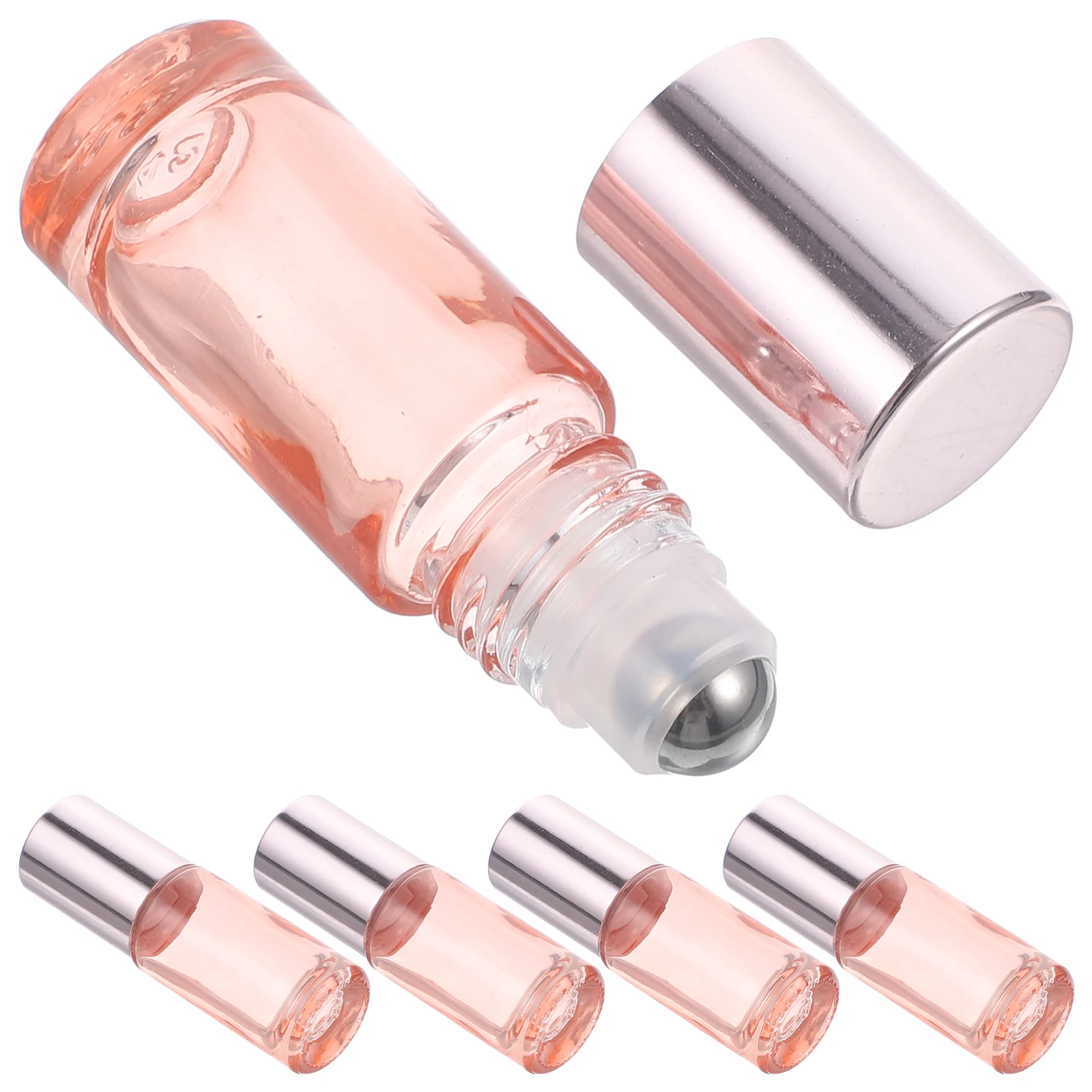 6Pcs Roller Bottles Perfume Containers Portable 5ml Glass Refillable Essential Oil Travel Roller Perfume Bottles 
6Pcs Roller Bottles Perfume Containers Portable 5ml Glass Refillable Essential Oil Travel Roller Perfume Bottles