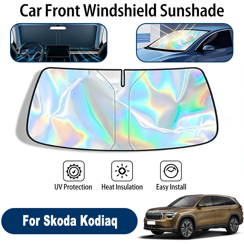 Car Windshield Sun Shade UV Reflective Sun Visor Protection Cover For Skoda Kodiaq NS7 2016-2026
Car Windshield Sun Shade UV Reflective Sun Visor Protection Cover For Skoda Kodiaq NS7 2016-2026