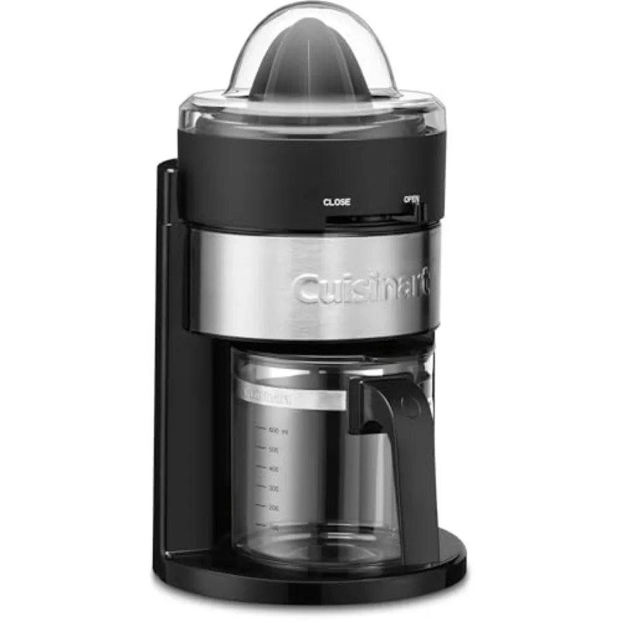 Citrus Juicer with Carafe CCJ-900P1 Black/Silver 24 Ounce Kitchen Appliance Stainless Steel Efficient Juice Extraction
Citrus Juicer with Carafe CCJ-900P1 Black/Silver 24 Ounce Kitchen Appliance Stainless Steel Efficient Juice Extraction