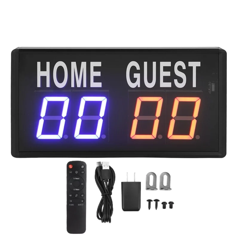 Electronic Scoreboard Aluminum Alloy Remote Control Digital Tabletop Scoreboard For Basketball Volleyball
Electronic Scoreboard Aluminum Alloy Remote Control Digital Tabletop Scoreboard For Basketball Volleyball