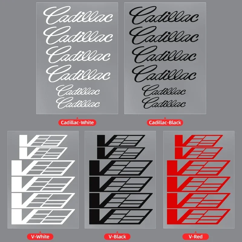 6pcs Car Brake Caliper Stickers Lettering Vehicle Decals Accessories For Cadillac ATS BLS CT4 CT5 XT5 XT6 XTS SLR SRX STS
6pcs Car Brake Caliper Stickers Lettering Vehicle Decals Accessories For Cadillac ATS BLS CT4 CT5 XT5 XT6 XTS SLR SRX STS
