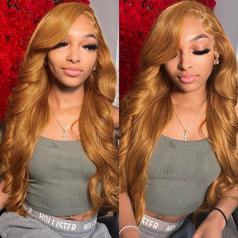 Brazilian Colored Human Hair Wig 200 Density Transparent Lace Frontal Wigs 13x4 Blonde Brown Body Wave For Women Wear And Go
Brazilian Colored Human Hair Wig 200 Density Transparent Lace Frontal Wigs 13x4 Blonde Brown Body Wave For Women Wear And Go