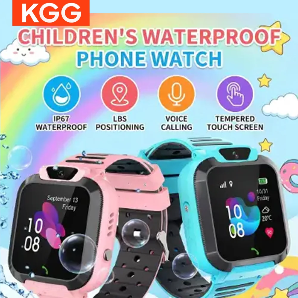 2G Kids Smartwatch with Calling SOS Emergency Button IP67 Waterproof, 2G SIM Card LBS Tracker Camera Voice Chat for Child Safety
2G Kids Smartwatch with Calling SOS Emergency Button IP67 Waterproof, 2G SIM Card LBS Tracker Camera Voice Chat for Child Safety