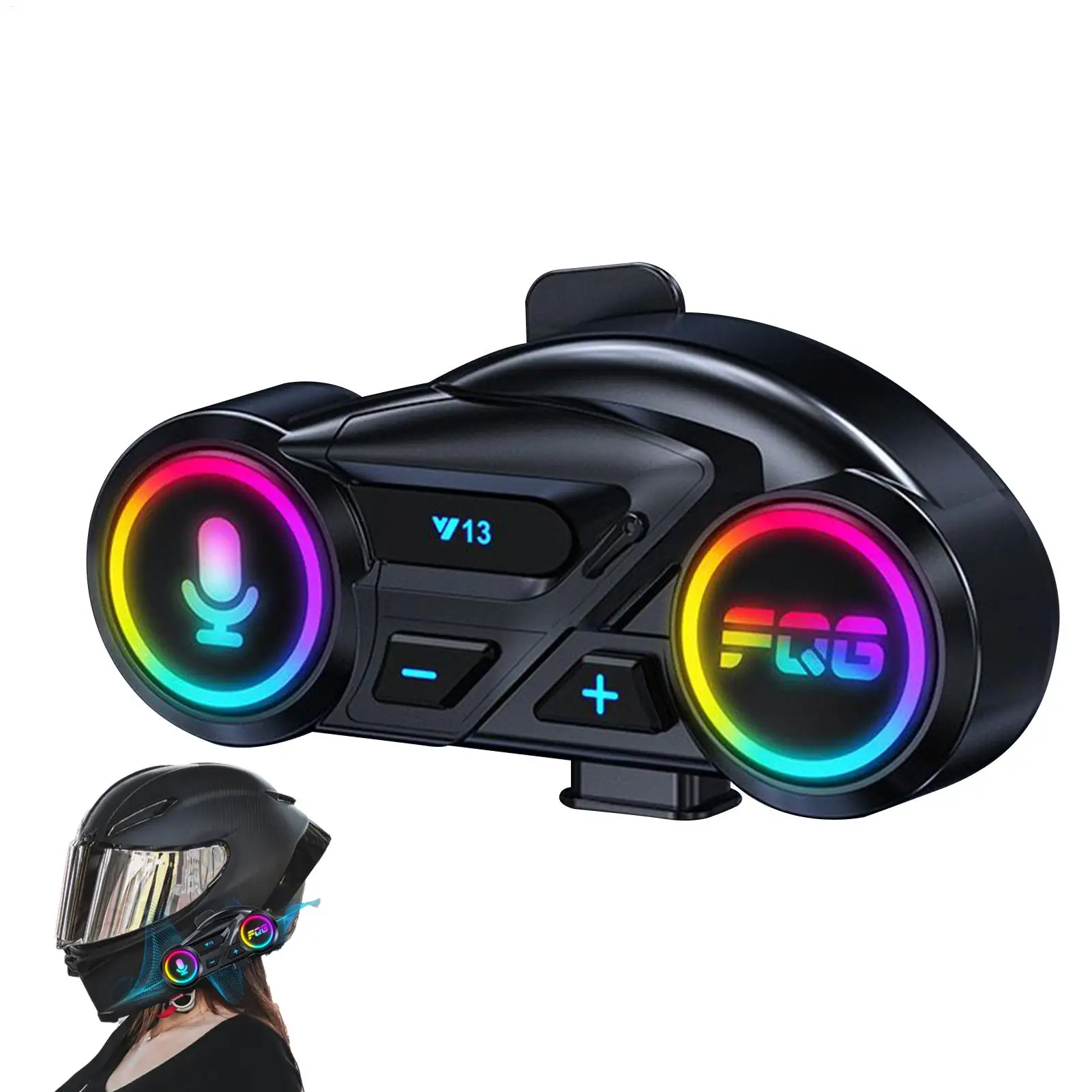 Мотоциклетный шлем, динамик, беспроводная мотоциклетная гарнитура с шумоподавлением, водонепроницаемые наушники 800 мАч для катания на лыжах, гонок, туризма
Мотоциклетный шлем, динамик, беспроводная мотоциклетная гарнитура с шумоподавлением, водонепроницаемые наушники 800 мАч для катания на лыжах, гонок, туризма