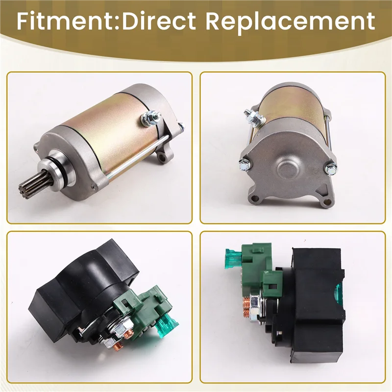 A95E-Starter Motor With Relay For Cfmoto Cforce 400 , Cforce Zforce Uforce 500 , Cforce 600 , 0GR0-091100
A95E-Starter Motor With Relay For Cfmoto Cforce 400 , Cforce Zforce Uforce 500 , Cforce 600 , 0GR0-091100