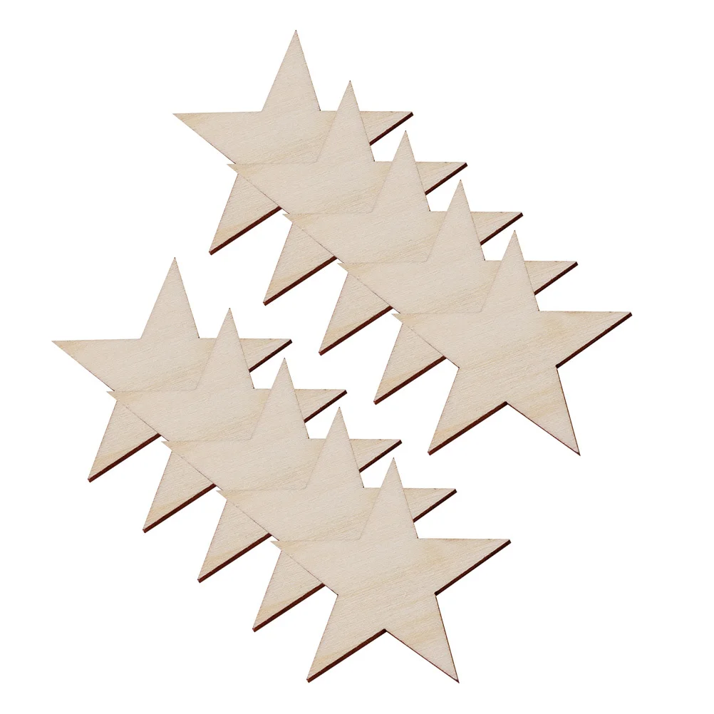 100Pcs Simple Unfinished Wooden Star Slices DIY Craft Wood Chips for Graffiti Painting Decoration Art Projects Creative
100Pcs Simple Unfinished Wooden Star Slices DIY Craft Wood Chips for Graffiti Painting Decoration Art Projects Creative