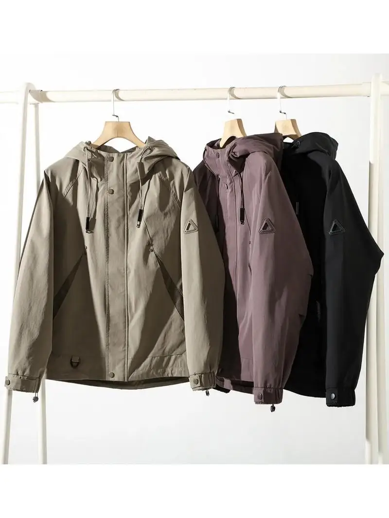 Новая весенняя мужская свободная куртка для активного отдыха, ветрозащитная, водоотталкивающая, модная, цветная, с капюшоном
Новая весенняя мужская свободная куртка для активного отдыха, ветрозащитная, водоотталкивающая, модная, цветная, с капюшоном