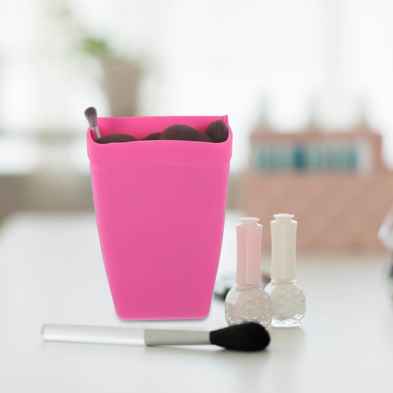 Makeup Brush Storage Silica Gel Container Suction Cup Black Hair Dryer Straightener Curling Iron Holder Bathroom Organizers
Makeup Brush Storage Silica Gel Container Suction Cup Black Hair Dryer Straightener Curling Iron Holder Bathroom Organizers
