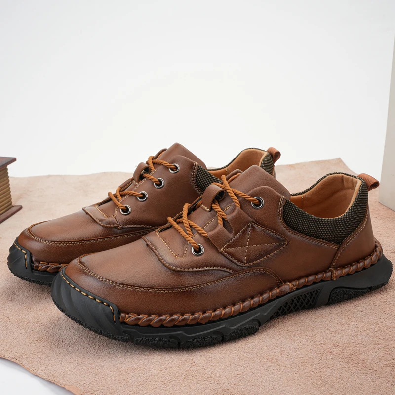 genuine Leather Shoes Men lace up Casual Sneakers handmade Breathable High Quality Walking Luxury Men Shoes big size 48
genuine Leather Shoes Men lace up Casual Sneakers handmade Breathable High Quality Walking Luxury Men Shoes big size 48
