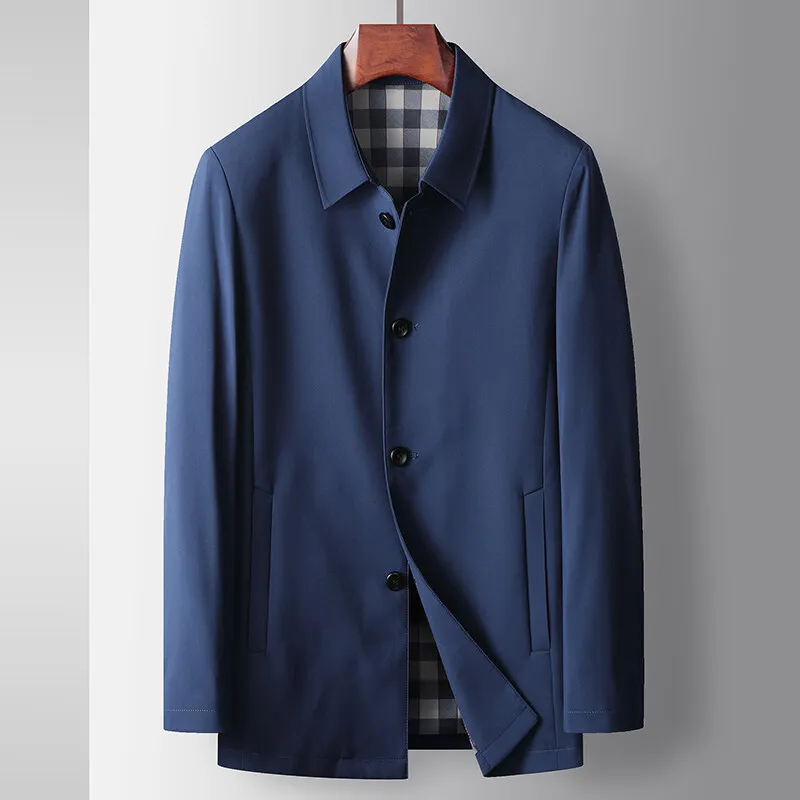 2025 Spring and Autumn New Men's Business Casual Jacket Anti Wrinkle and Non Ironing British Quality Windbreaker
2025 Spring and Autumn New Men's Business Casual Jacket Anti Wrinkle and Non Ironing British Quality Windbreaker