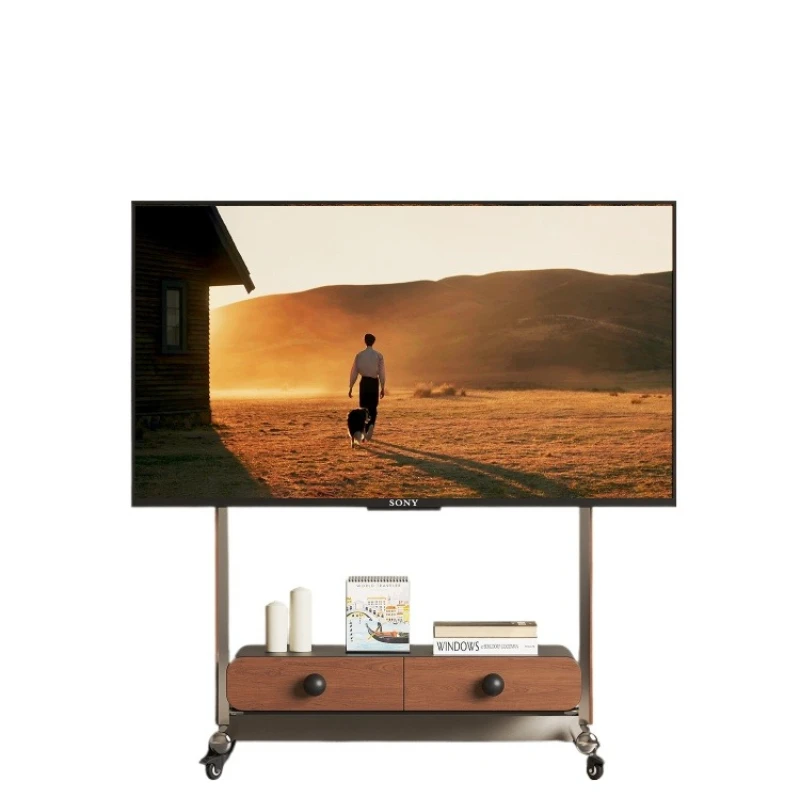 Тумба под телевизор из древесины вишни в средневековом стиле, мобильная вертикальная подставка для ТВ из нержавеющей стали для гостиной
Тумба под телевизор из древесины вишни в средневековом стиле, мобильная вертикальная подставка для ТВ из нержавеющей стали для гостиной