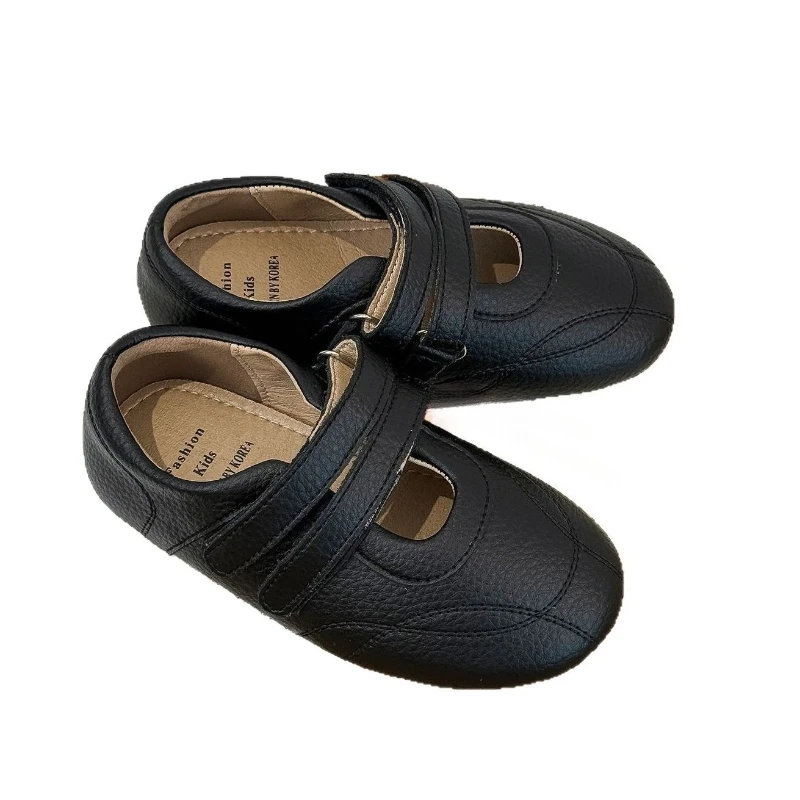 Autumn New Children's Girls Simple Versatile Cowhide Ballet Style Mary Jane Single Shoes Kid Toddlers Princess Casual Flat Shoes
Autumn New Children's Girls Simple Versatile Cowhide Ballet Style Mary Jane Single Shoes Kid Toddlers Princess Casual Flat Shoes