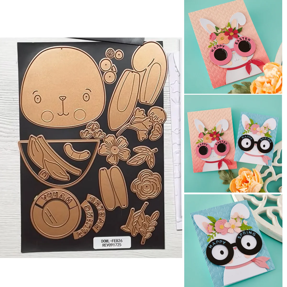 Easter 2026 Spring Specks Bunny Flower Metal Cutting Dies Clear Stamps Stencil Hot Foil for DIY Making Gift Card Scrapbook Craft
Easter 2026 Spring Specks Bunny Flower Metal Cutting Dies Clear Stamps Stencil Hot Foil for DIY Making Gift Card Scrapbook Craft