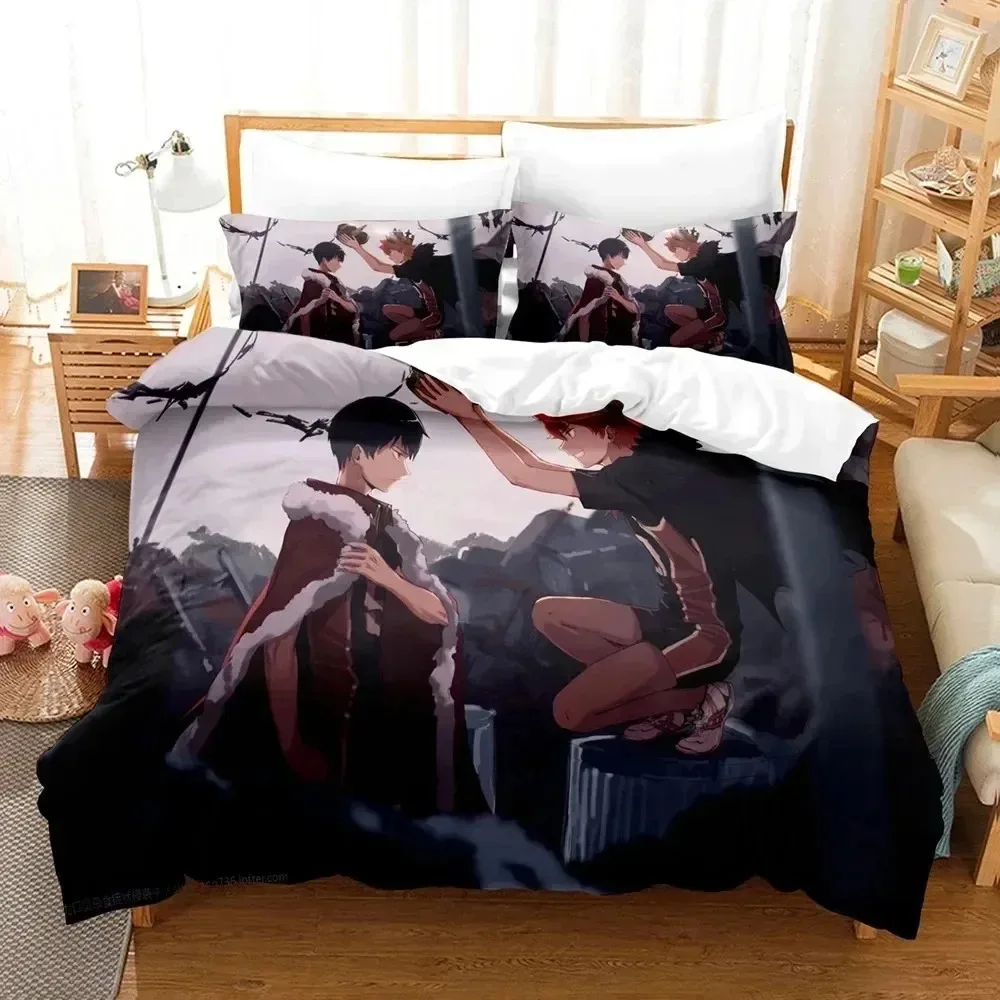 3D Print Haikyu Anime Bedding Set Boys Girls Twin Queen King Size Duvet Cover Pillowcase Bed boys Adult Home Textileextile
3D Print Haikyu Anime Bedding Set Boys Girls Twin Queen King Size Duvet Cover Pillowcase Bed boys Adult Home Textileextile