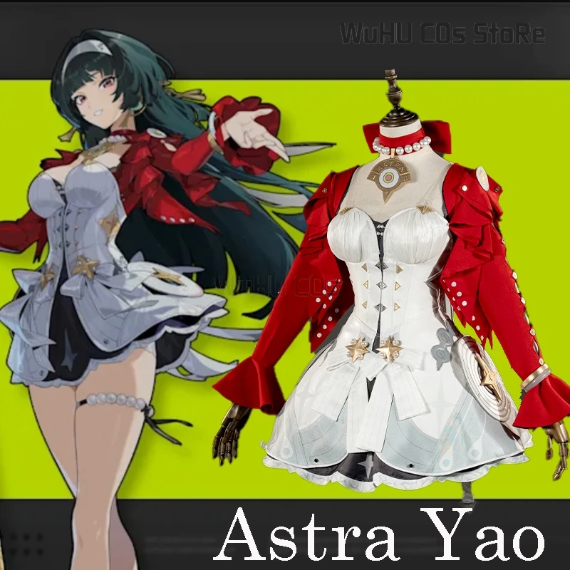 Presale Zenless Zone Zero Agent Astra Yao Cosplay Costume Women Uniform Outfit Wig Game Clothes Halloween Party ZZZ Roleplay
Presale Zenless Zone Zero Agent Astra Yao Cosplay Costume Women Uniform Outfit Wig Game Clothes Halloween Party ZZZ Roleplay