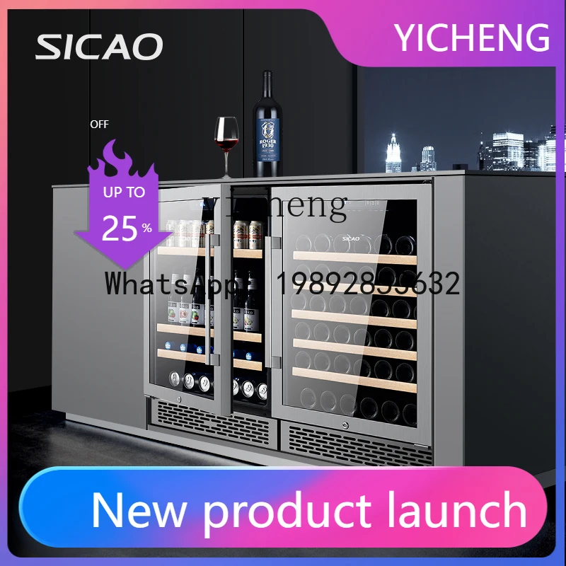 Встраиваемый винный шкаф JG, бытовой мини-холодильник, шкаф для хранения с постоянной температурой, холодильный шкаф для напитков, мини-бар.
Встраиваемый винный шкаф JG, бытовой мини-холодильник, шкаф для хранения с постоянной температурой, холодильный шкаф для напитков, мини-бар.