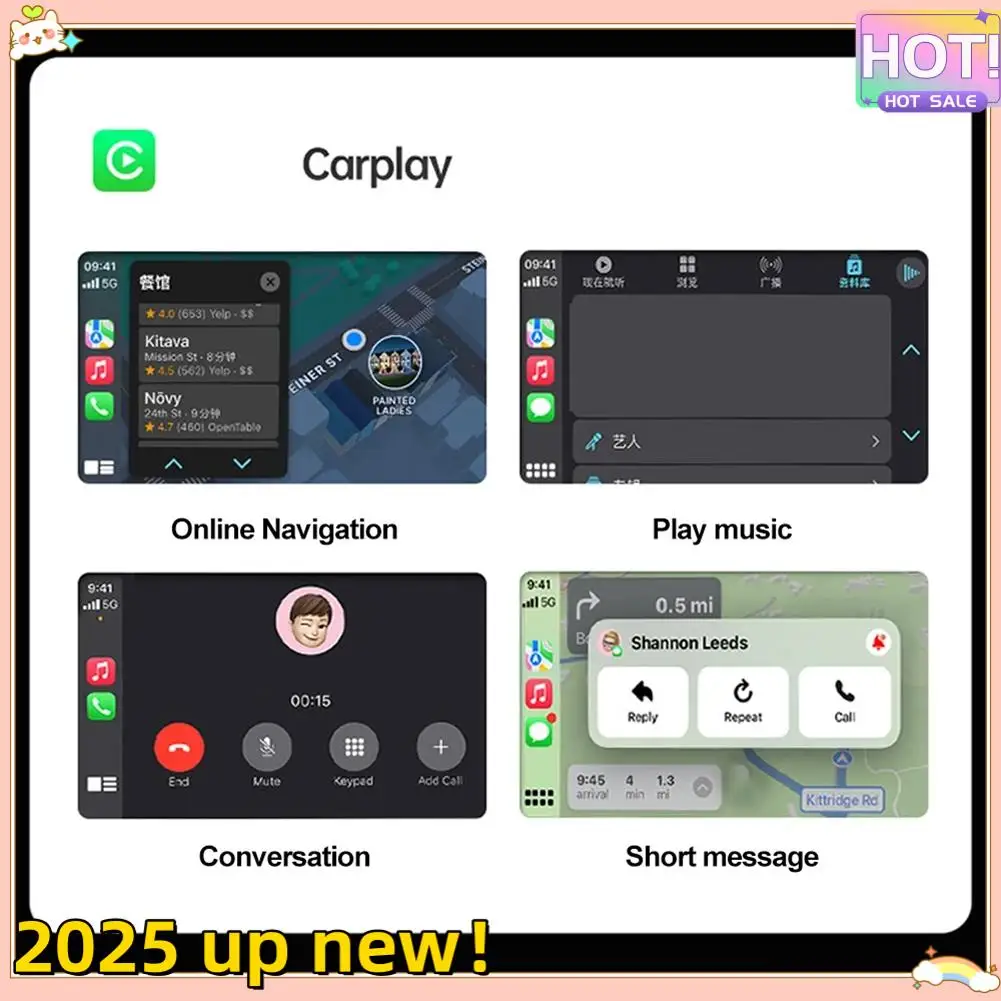 Superior-2 In 1 Wireless Carplay Adapter Android Auto AI Box Wired To Wireless Carpay For Car Radio With Wired Carplay Box
Superior-2 In 1 Wireless Carplay Adapter Android Auto AI Box Wired To Wireless Carpay For Car Radio With Wired Carplay Box