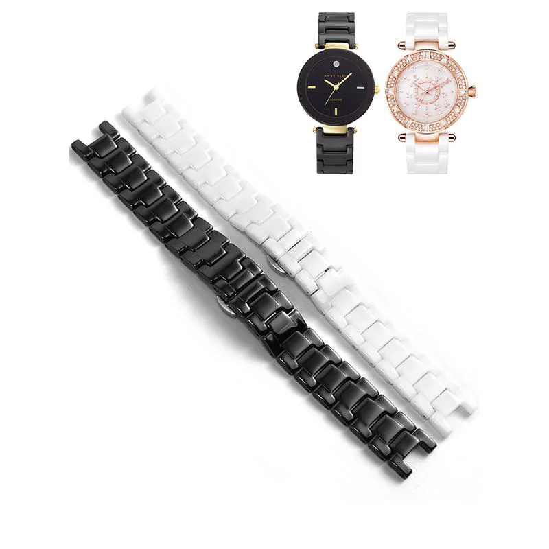 YOPO Quality White Black Ceramic Watchband Men's And Women's Special Notch Butterfly Buckle 16.9 20.11mm
YOPO Quality White Black Ceramic Watchband Men's And Women's Special Notch Butterfly Buckle 16.9 20.11mm