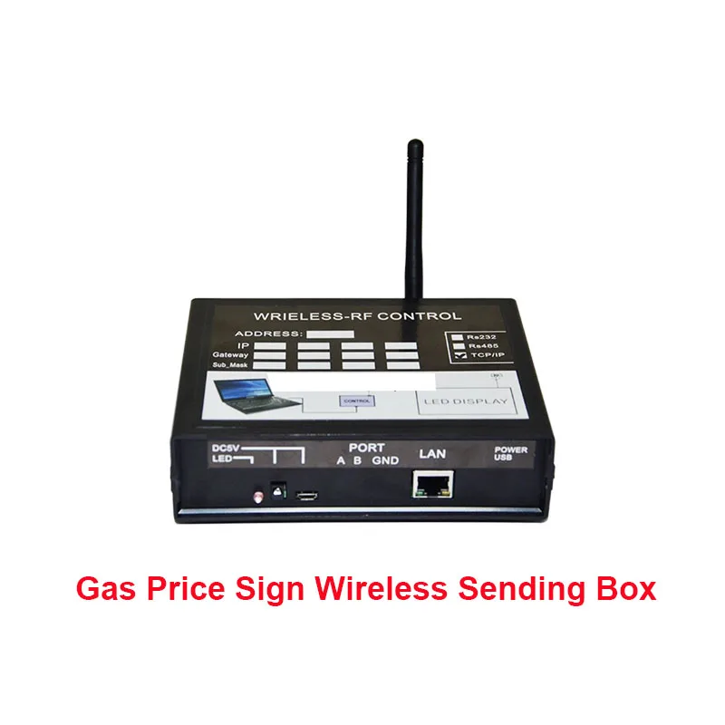 Professional And Multifunctional LED 7 Segments Digital Products Gas Price Sign Wireless Sending Box
Professional And Multifunctional LED 7 Segments Digital Products Gas Price Sign Wireless Sending Box