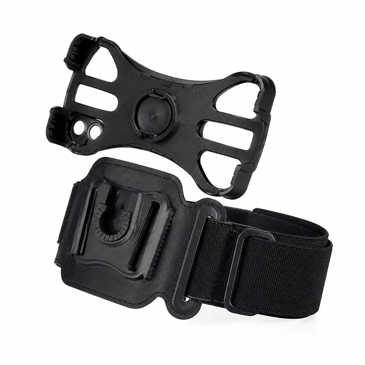 Sports Phone Armband, 360° Rotatable Detachable Holder, Elastic Silicone, Breathable Polyester, 3-in-1 for Arm Wrist Bike Use
Sports Phone Armband, 360° Rotatable Detachable Holder, Elastic Silicone, Breathable Polyester, 3-in-1 for Arm Wrist Bike Use