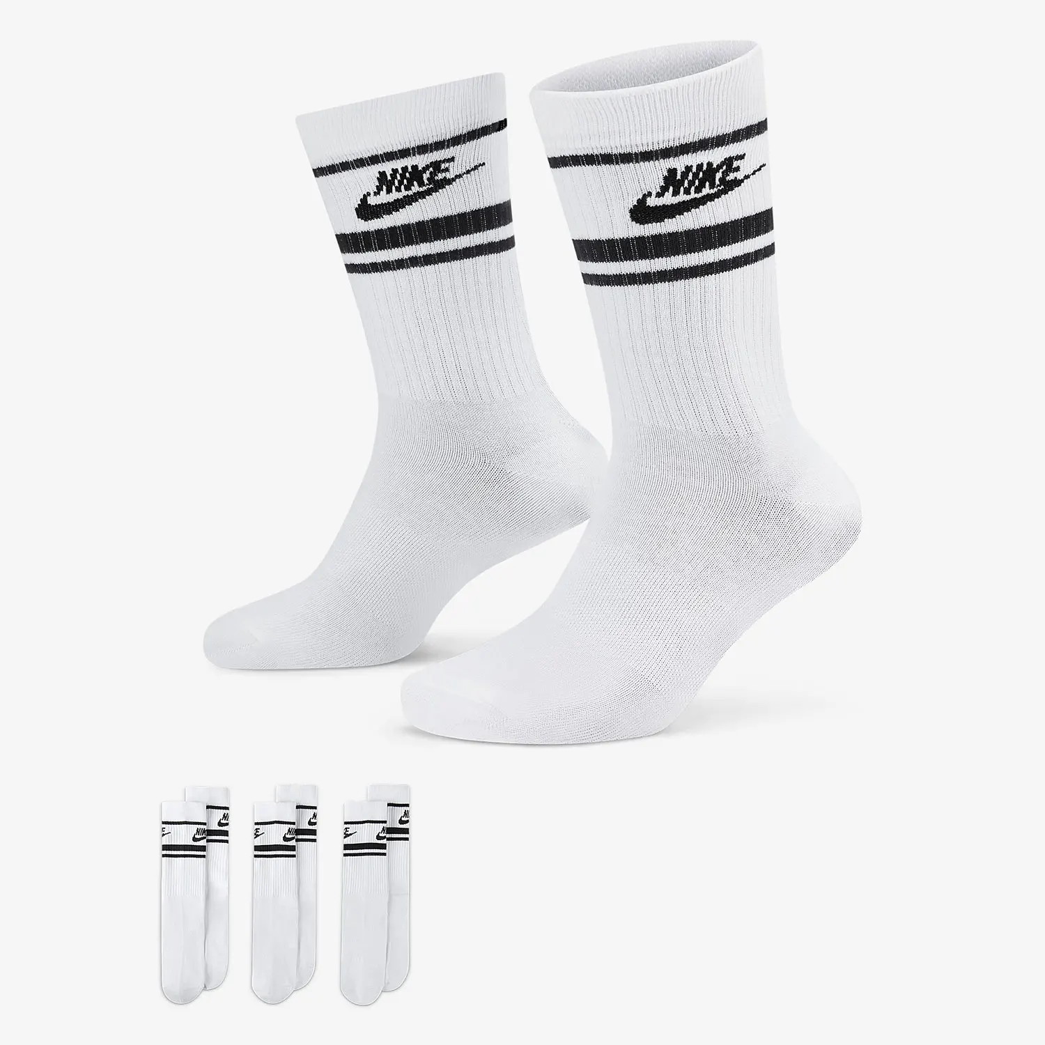 Nike Authentic Casual Men's Women's Fashion Sports Breathable Socks Three Pairs Pack DX5089-103
Nike Authentic Casual Men's Women's Fashion Sports Breathable Socks Three Pairs Pack DX5089-103
