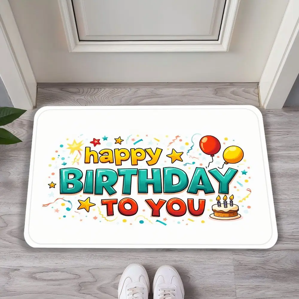 "Happy Birthday Crystal Velvet Rug - Soft & Festive Floor Mat, Non-Slip Party Decor, Perfect Gift for Celebrations"
"Happy Birthday Crystal Velvet Rug - Soft & Festive Floor Mat, Non-Slip Party Decor, Perfect Gift for Celebrations"