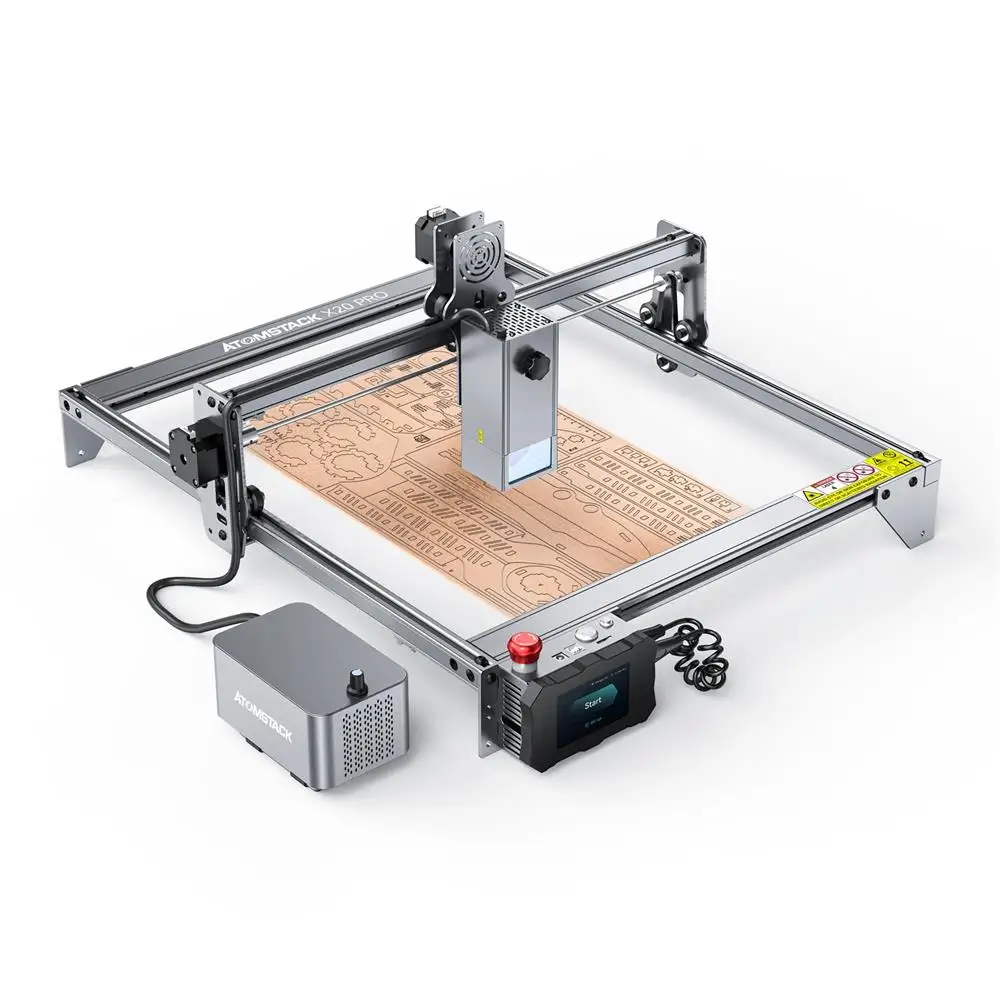 ATOMSTACK X20 S20 Pro 130W Metal Wood Glass DIY Marking Granite Stone Lazer Cylindrical Engraving Machines
ATOMSTACK X20 S20 Pro 130W Metal Wood Glass DIY Marking Granite Stone Lazer Cylindrical Engraving Machines