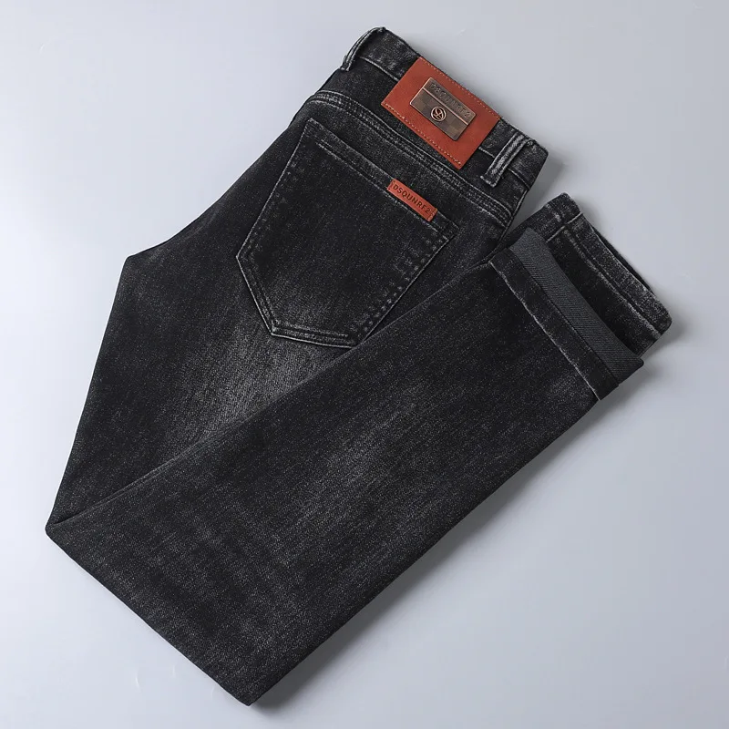 Jeans for Men 2024 New Autumn High-End All-Match Simple and Stylish Casual Slim Fit Skinny Light Luxury Trousers
Jeans for Men 2024 New Autumn High-End All-Match Simple and Stylish Casual Slim Fit Skinny Light Luxury Trousers