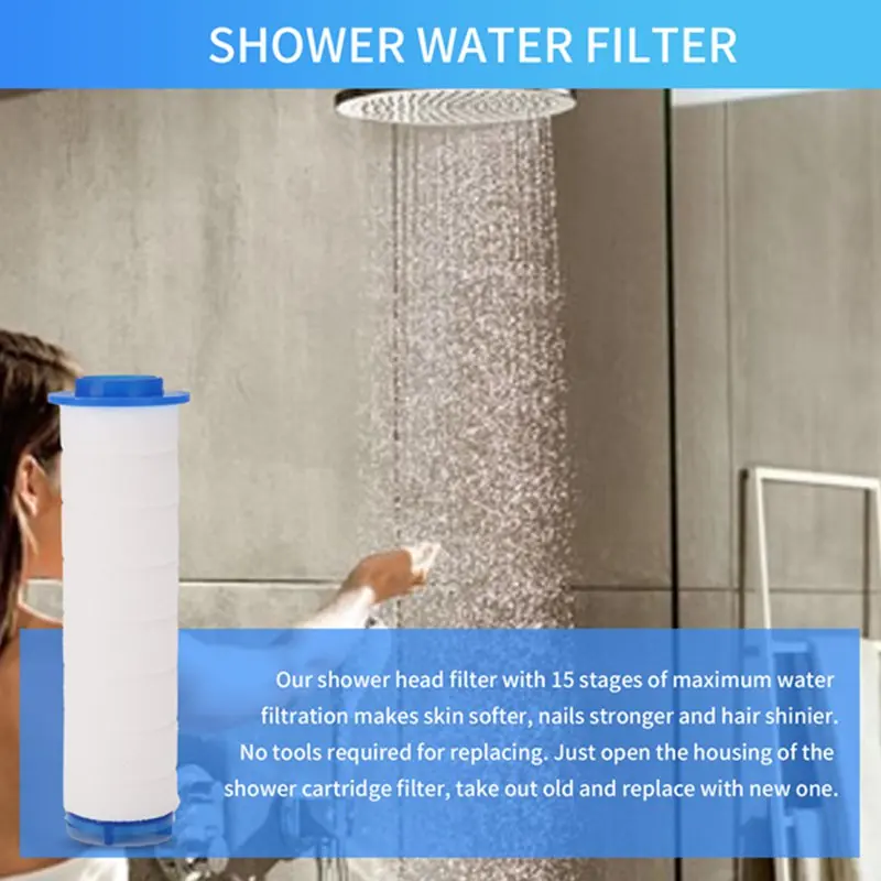 10Pcs Replacement Shower Filter For Hard Water - High Output Shower Water Filter To Remove Chlorine And Fluoride-AT35
10Pcs Replacement Shower Filter For Hard Water - High Output Shower Water Filter To Remove Chlorine And Fluoride-AT35