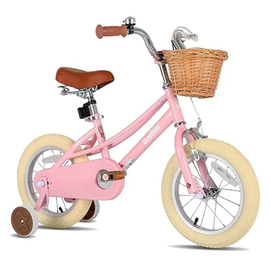 Retro style children bicycle for 2-year-old toddlers, steel frame, red color, with kickstand and adjustable seat
Retro style children bicycle for 2-year-old toddlers, steel frame, red color, with kickstand and adjustable seat