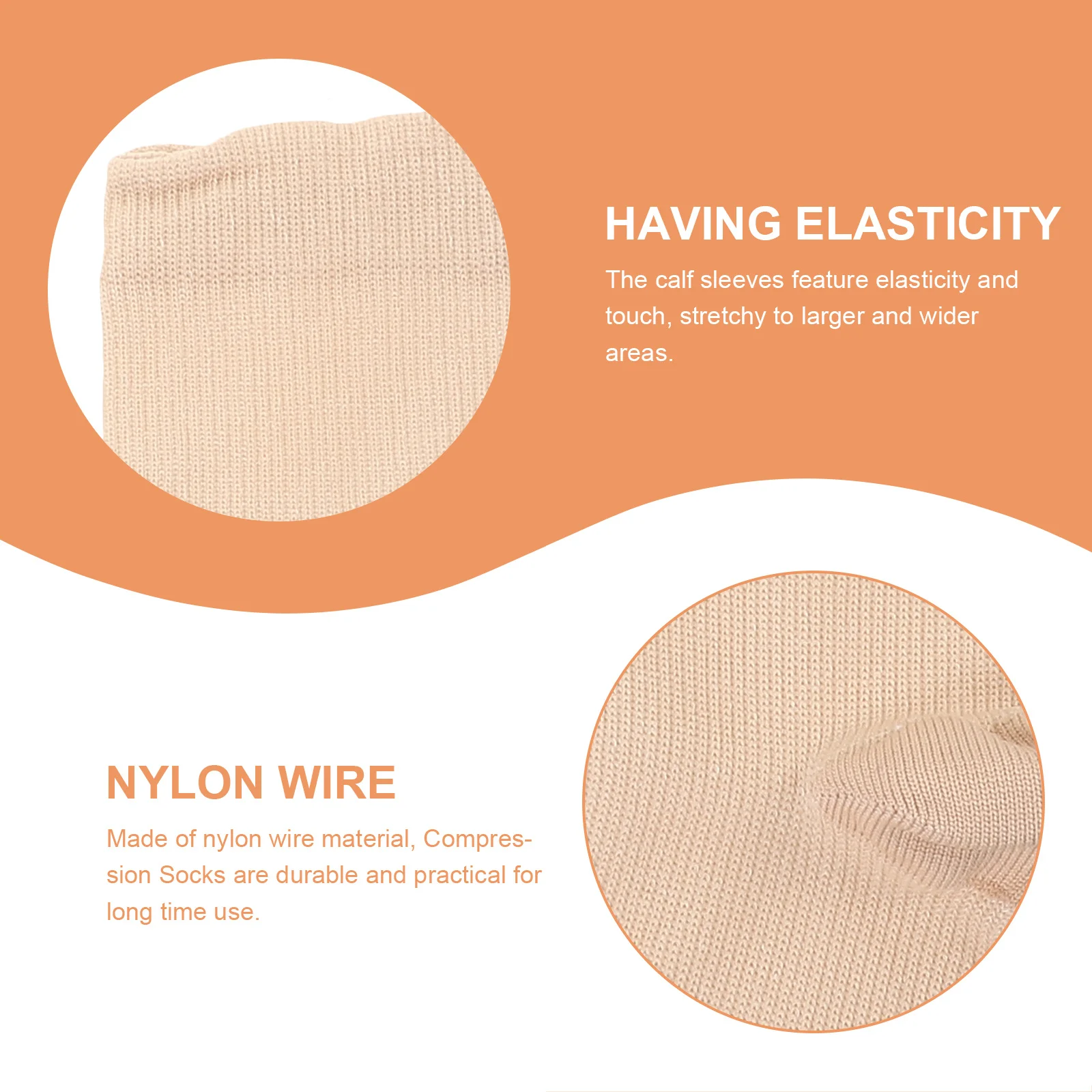 2Pairs Jacquard Calf Compression Stockings Stretchable Breathable Socks Support Leg Circulation Slimming Toeless Socks
2Pairs Jacquard Calf Compression Stockings Stretchable Breathable Socks Support Leg Circulation Slimming Toeless Socks