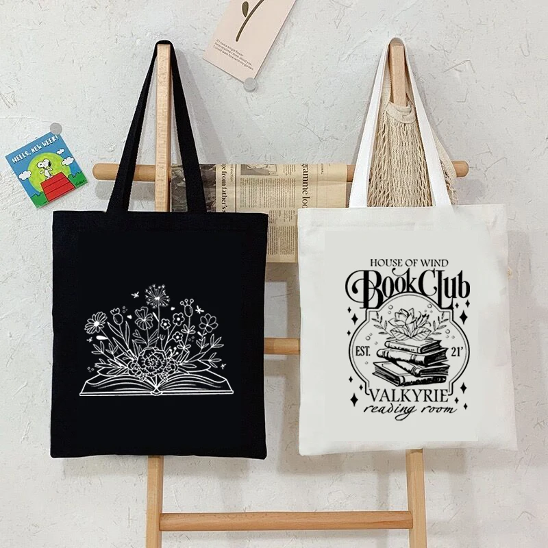 Book Club Shoulder Bag Women Wildflower and Book Handbags Large Capacity Teacher Student Shopping Bag Large Capacity Tote Bag
Book Club Shoulder Bag Women Wildflower and Book Handbags Large Capacity Teacher Student Shopping Bag Large Capacity Tote Bag