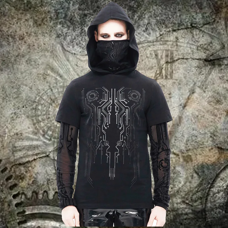 2024 Streetwear Fashion Autumn Winter Punk Men's long sleeved Hoodie Motorcycle Jacket Casual hooded men's jacket Plus Size
2024 Streetwear Fashion Autumn Winter Punk Men's long sleeved Hoodie Motorcycle Jacket Casual hooded men's jacket Plus Size