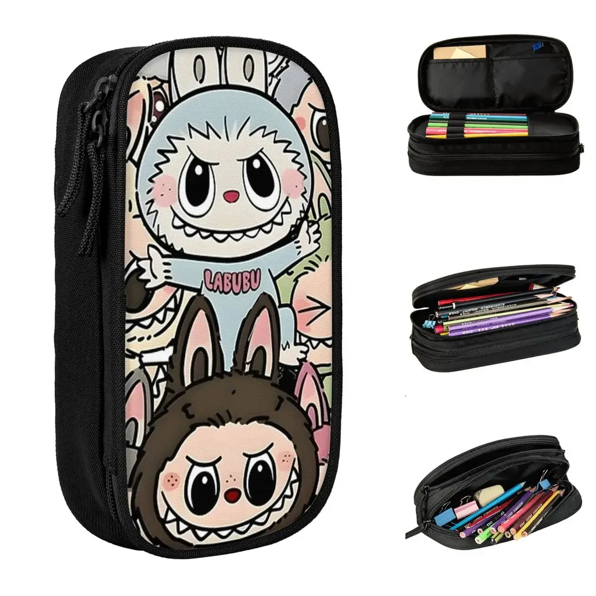 Cute Cartoon LABUBU Pencil Cases Classic Pen Bags Student Large Storage School Supplies Gifts Pencilcases
Cute Cartoon LABUBU Pencil Cases Classic Pen Bags Student Large Storage School Supplies Gifts Pencilcases