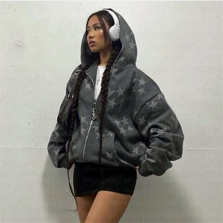 Zipper Hoodies Autumn Winter Men Women New Long Sleeve Hooded Sweatshirt Fashion Casual Male Outfit Sportwear Loose Fit Clothes
Zipper Hoodies Autumn Winter Men Women New Long Sleeve Hooded Sweatshirt Fashion Casual Male Outfit Sportwear Loose Fit Clothes