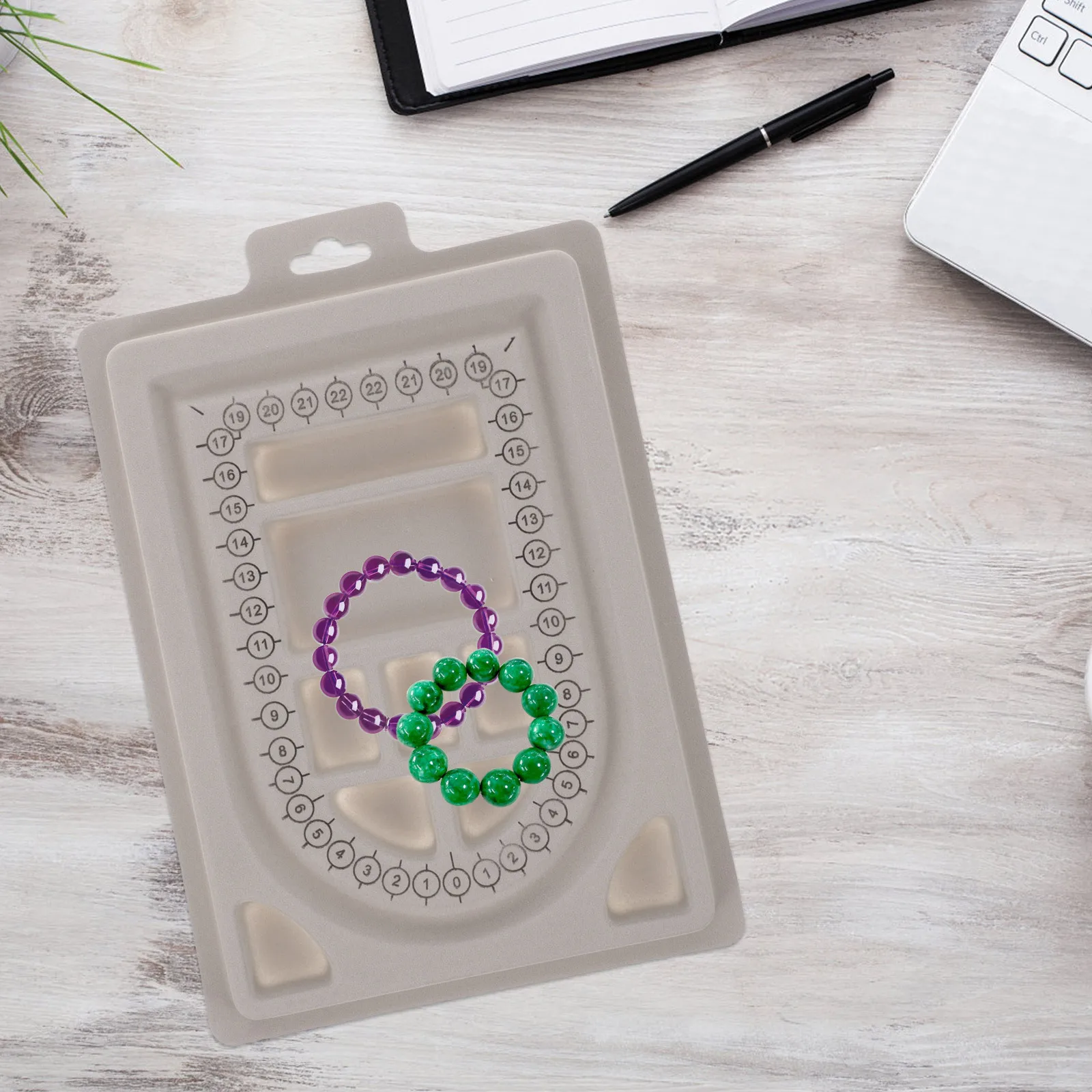 Jewelry Design Board Rectangular Bead Tray Anti-Rolling Necklace Bracelet DIY Craft Tool Beading Supplies Organizer
Jewelry Design Board Rectangular Bead Tray Anti-Rolling Necklace Bracelet DIY Craft Tool Beading Supplies Organizer