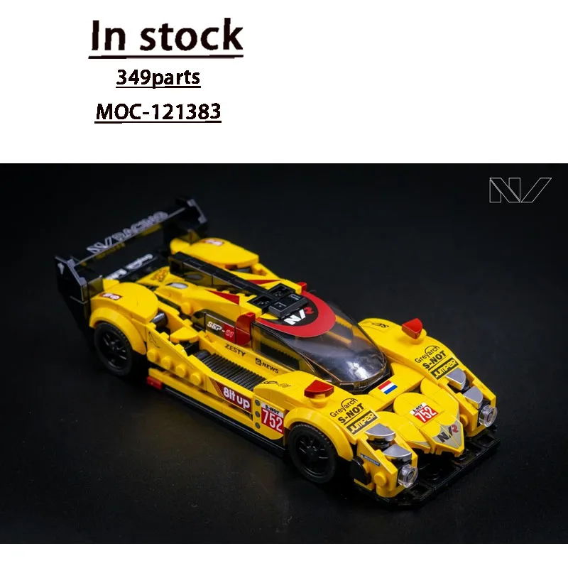 MOC-121383NewNVR S&P-01Iconic Sports Car Racing Building Block Модель349 деталей MOC Креативный подарок для мальчиков Детская игрушка на день рождения. 
MOC-121383NewNVR S&P-01Iconic Sports Car Racing Building Block Модель349 деталей MOC Креативный подарок для мальчиков Детская игрушка на день рождения.