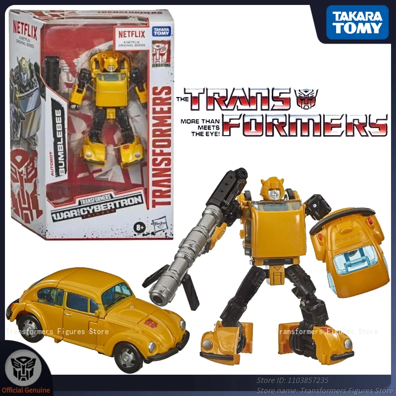 In Stock Takara Tomy Transformer G Series Netflix Bumblebee Figure Model Anime Action Deformation Robot Car Toys Popular Gifts
In Stock Takara Tomy Transformer G Series Netflix Bumblebee Figure Model Anime Action Deformation Robot Car Toys Popular Gifts