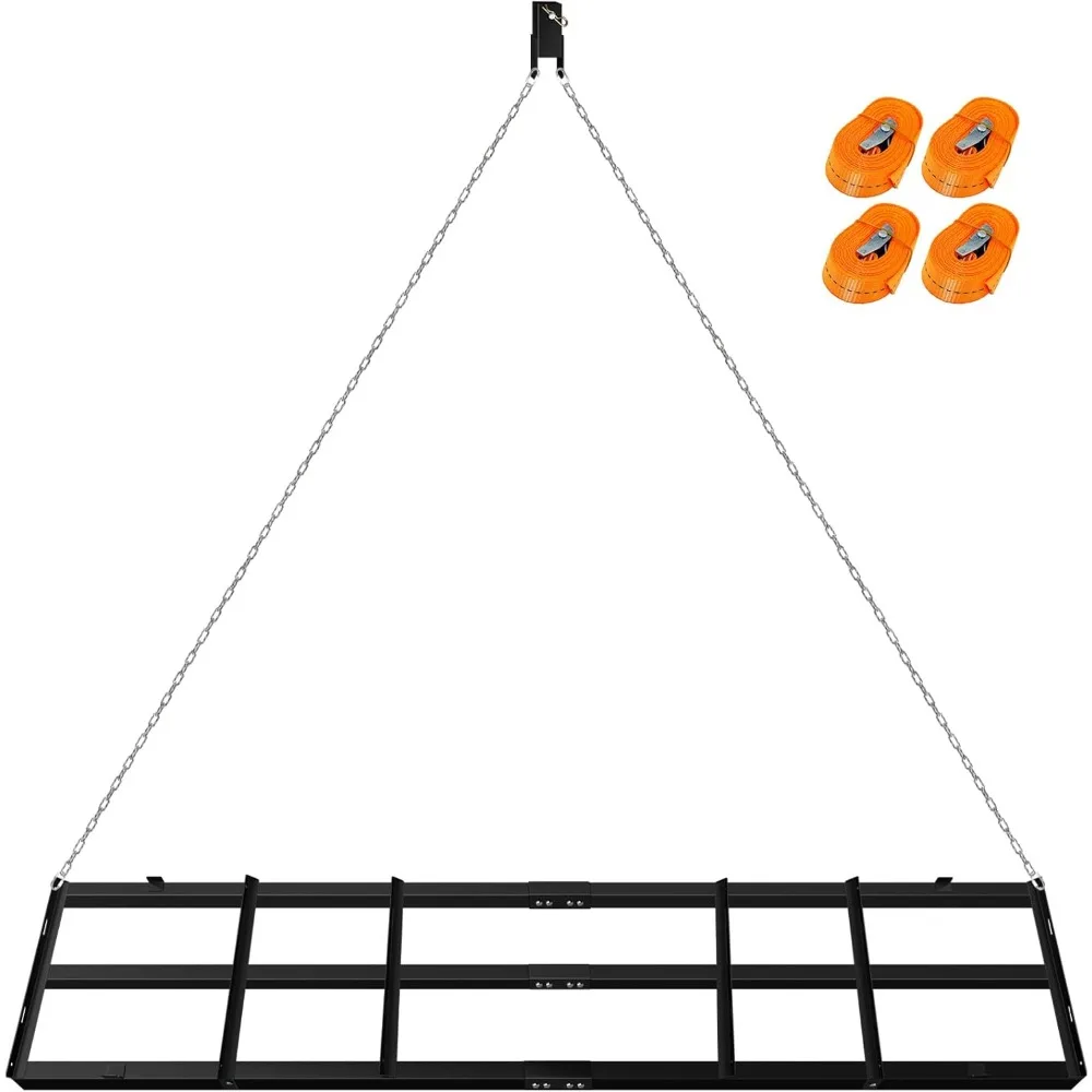 Heavy-Duty 8-Foot Driveway Grader with Adjustable Bars and 6-Foot Chain for Lawn Dragging Behind ATVs and UTVs
Heavy-Duty 8-Foot Driveway Grader with Adjustable Bars and 6-Foot Chain for Lawn Dragging Behind ATVs and UTVs