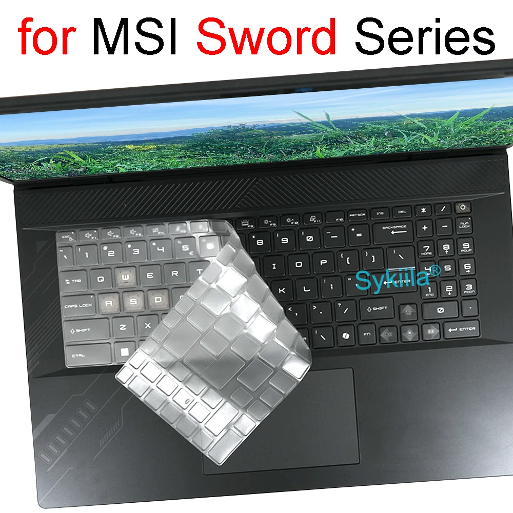 Keyboard Cover for MSI Sword 15 16 HX 17 15.6 17.3 B13V B14V A12V A12V A13U A13V Silicone Protector Skin Case 15.6 17.3 2025
Keyboard Cover for MSI Sword 15 16 HX 17 15.6 17.3 B13V B14V A12V A12V A13U A13V Silicone Protector Skin Case 15.6 17.3 2025