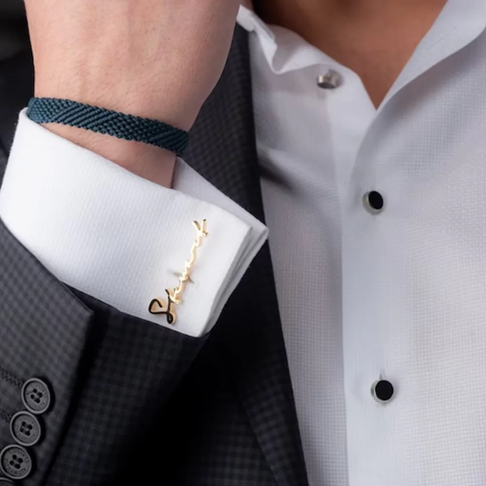 Customized Unique Multi Letter Cufflinks, Groom's Gift, Personalized Stainless Steel Jewelry, Husband's Gift, Father's Day Gift
Customized Unique Multi Letter Cufflinks, Groom's Gift, Personalized Stainless Steel Jewelry, Husband's Gift, Father's Day Gift