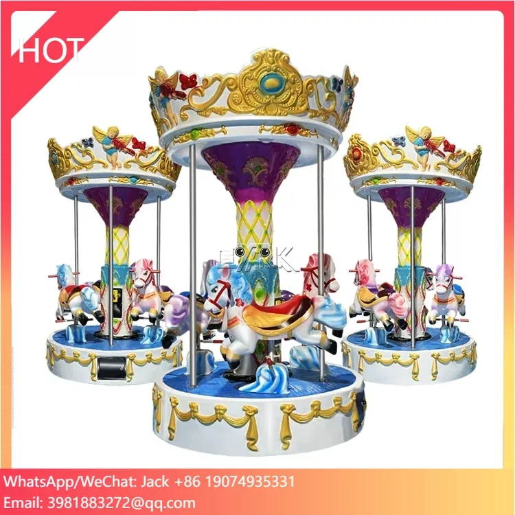Kids Ride Go Marry Around Carousel Ride Horse Ride Electric Swing Car Game Machine For Amusement Park Playground
Kids Ride Go Marry Around Carousel Ride Horse Ride Electric Swing Car Game Machine For Amusement Park Playground