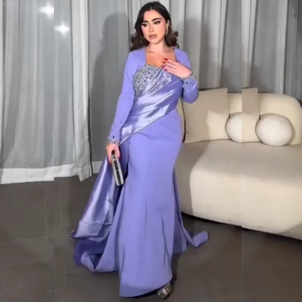 Customized Jersey Sequined Celebrity Trumpet Square Neck Bespoke Occasion Gown Long Dresses
Customized Jersey Sequined Celebrity Trumpet Square Neck Bespoke Occasion Gown Long Dresses