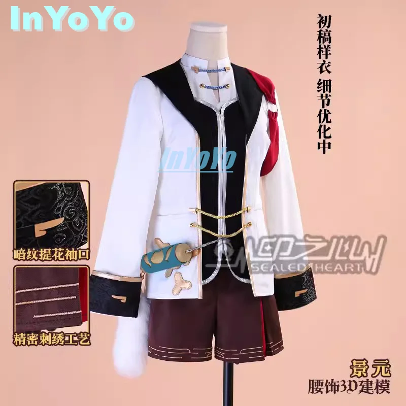 InYoYo Jing Yuan Cosplay Costume Game Honkai: Star Rail Lovely Party Uniform Game Suit Halloween Carnival Party Outfit Men S-XXL
InYoYo Jing Yuan Cosplay Costume Game Honkai: Star Rail Lovely Party Uniform Game Suit Halloween Carnival Party Outfit Men S-XXL