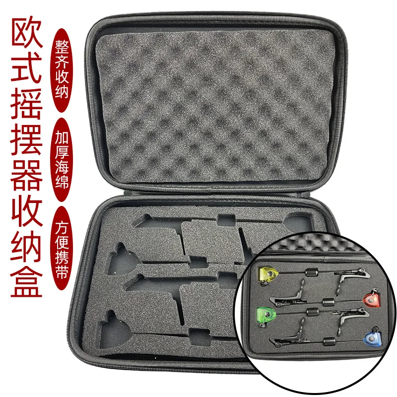 Hard rod swinger tensioner storage box fishing accessory box zipper fishing gear bag
Hard rod swinger tensioner storage box fishing accessory box zipper fishing gear bag