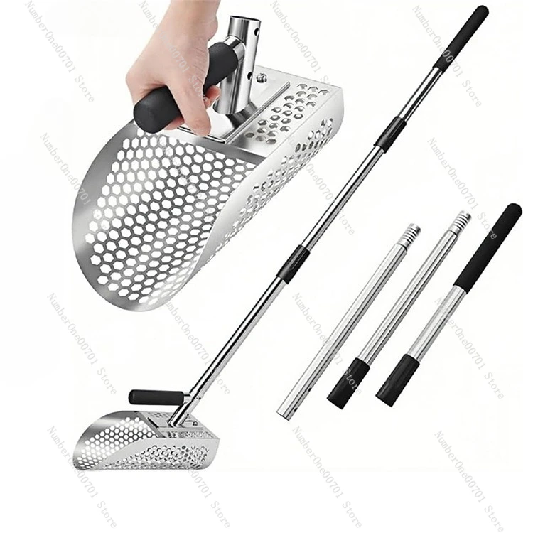 New Detachable Long Handle Sand Shovel Stainless Steel Detection Sand Shovel Garden Rake
New Detachable Long Handle Sand Shovel Stainless Steel Detection Sand Shovel Garden Rake