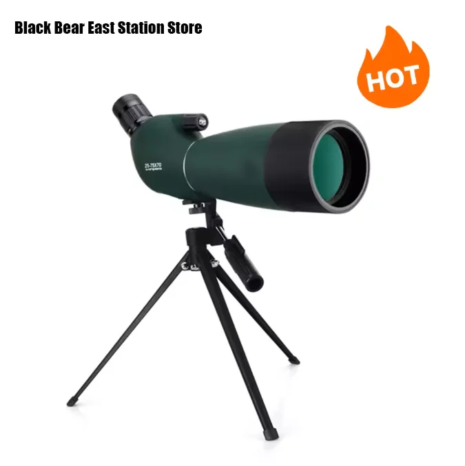 25-75x70 Telescope Spotting Scope Powerful Zoom Monocular FMC BAK4 Waterproof For Bird Watching Target Shotting
25-75x70 Telescope Spotting Scope Powerful Zoom Monocular FMC BAK4 Waterproof For Bird Watching Target Shotting