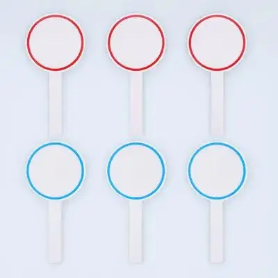 6pcs Mini Erasable Handheld Whiteboard Dry Foam Boards Portable Writing Judge Voting Auctions Paddles Auction Paddle
6pcs Mini Erasable Handheld Whiteboard Dry Foam Boards Portable Writing Judge Voting Auctions Paddles Auction Paddle