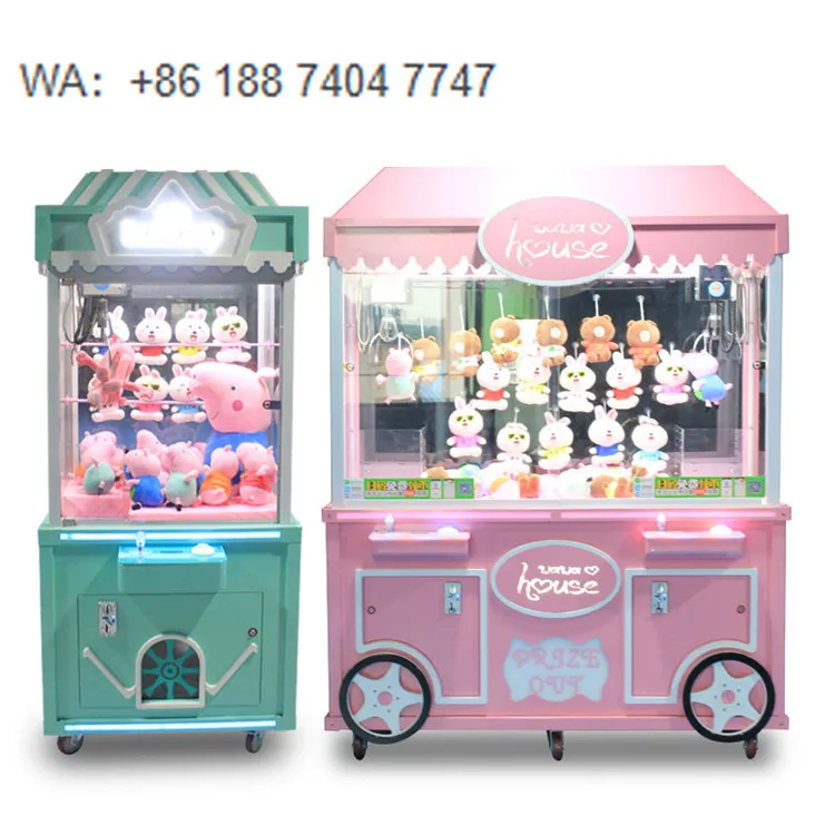 Big Claw Machines 2 Player Doll Catching Machine Joystick Arcade Crane Machine
Big Claw Machines 2 Player Doll Catching Machine Joystick Arcade Crane Machine